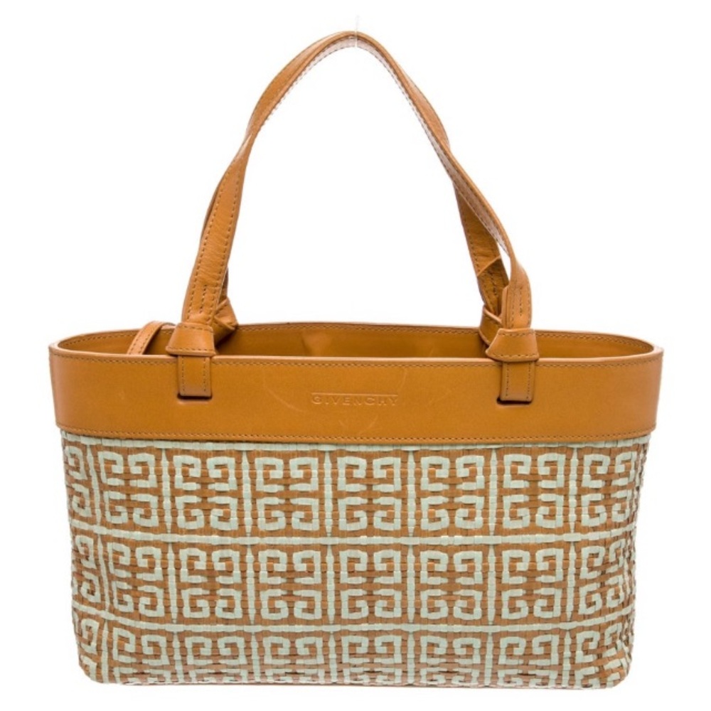 Givenchy Brown and Cream Patterned Tote
